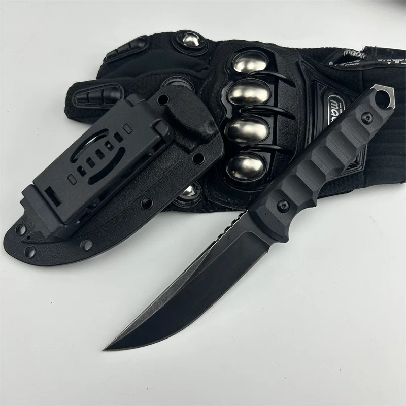 

Нож с фиксированным лезвием, прямой нож, универсальный нож для кемпинга на открытом воздухе 624, лучший выбор для альпинизма на открытом воздухе, нож с Kydex