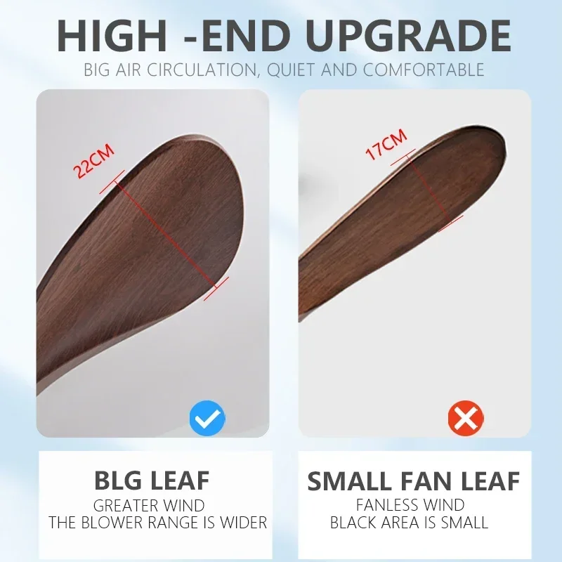Fan light 3 Widen the ABS fan Blades Support Remote Control DC Low-noise