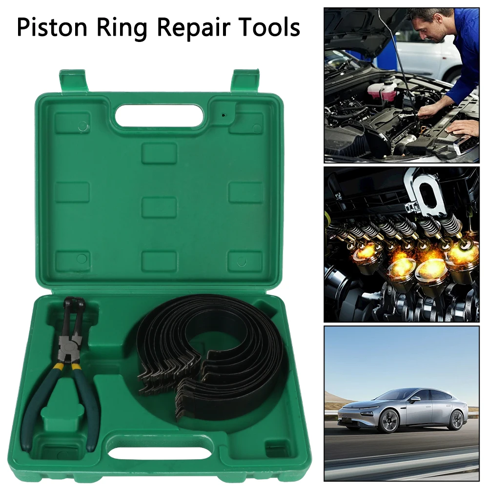 

Assembly Pliers Hoop Compressor Car Piston Ring Assembly Tightening Tools Auto Accessories Piston Ring Clamp Piston Pliers Set