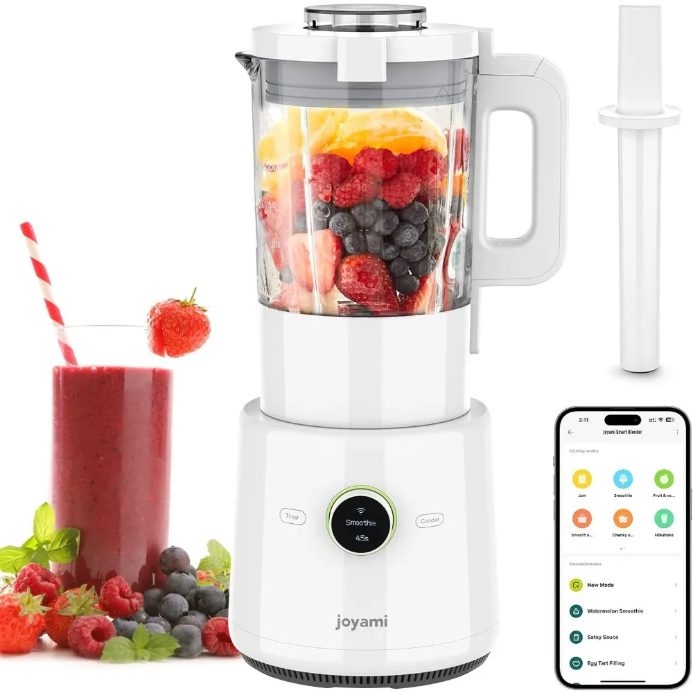 

Countertop Food Blender, Hot Soup Maker, Mijia App Control, Adjustable 9-Speed, Pulse - Blending, Crushing, Mixing, Ice Crush