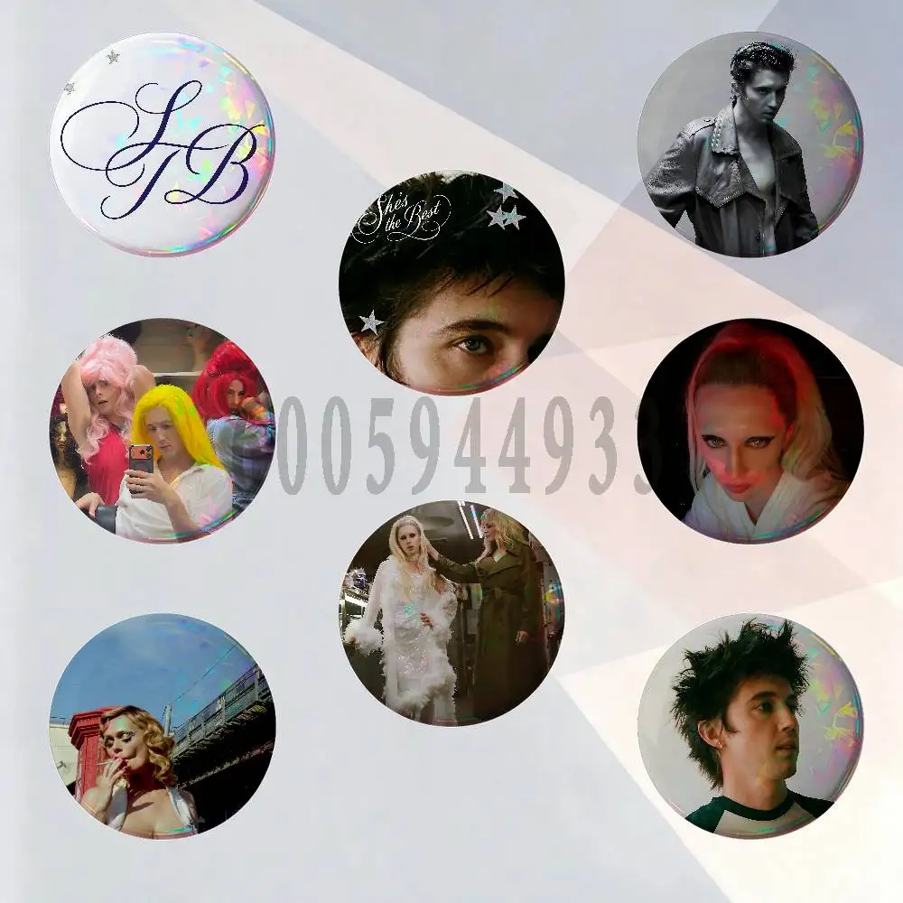 Shes the Best T-Troye Sivan Badges 25 32 44 58 75 mm Round Customizable Wholesale Fan goods Self-made fan freebies