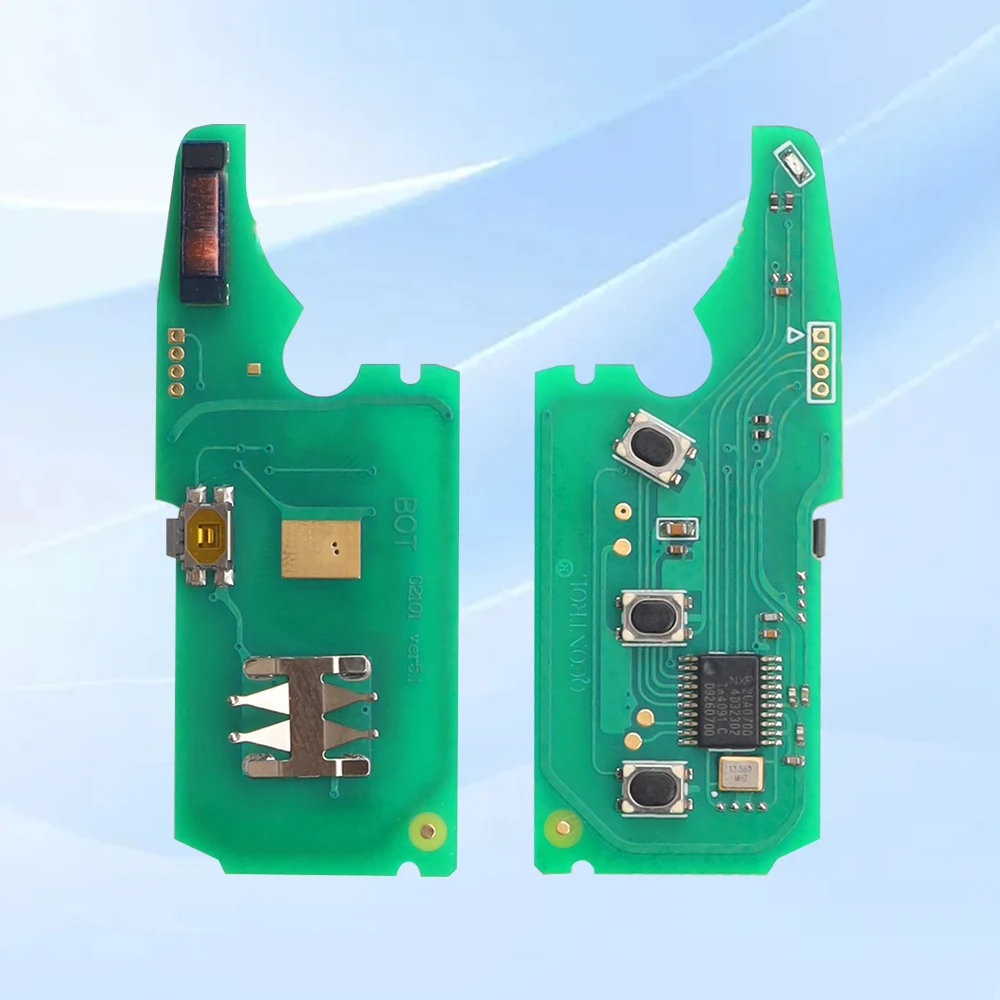 Zz KR55WK45032 ID46 PCF7945 رقاقة 315/433 ميجا هرتز القرب سيارة مفتاح بعيد لبورشه فولكس فاجن بنتلي كونتيننتال GT فلاينج سبير #2