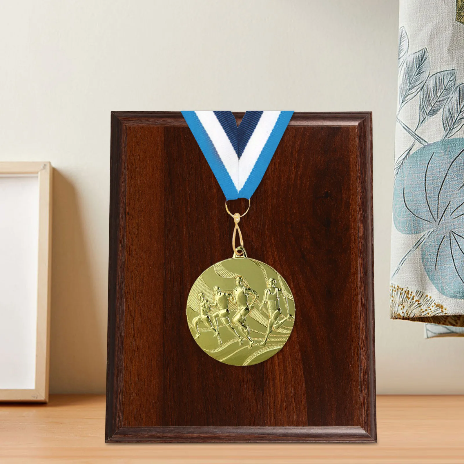 

Medal Display Holder Wood Blank Plaque For Marathon Race Medal Collection Wall Decor Badge Award Board Wooden Display