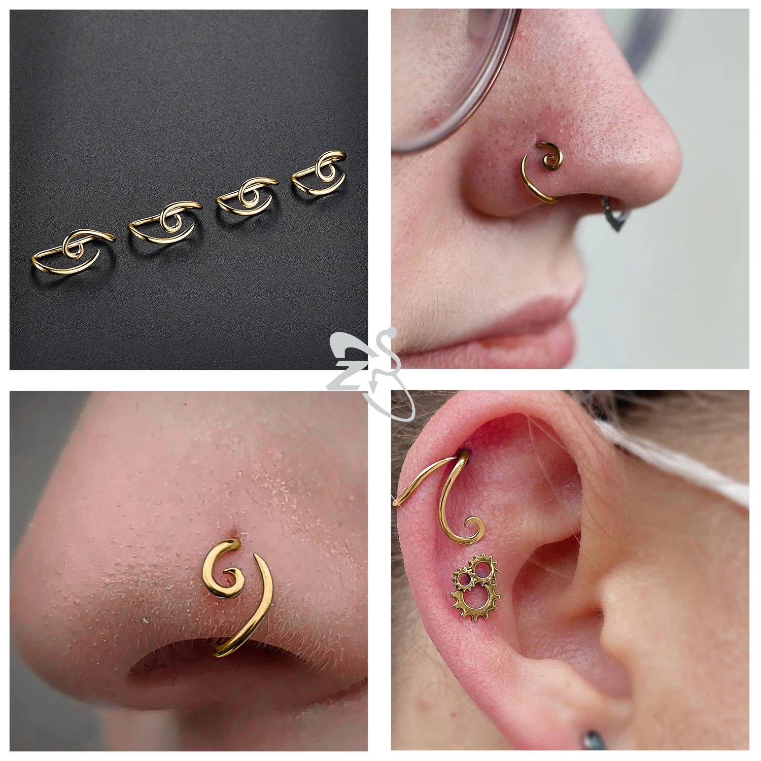 Thumbnail 3 - #8 Latest Nose Studs Updates