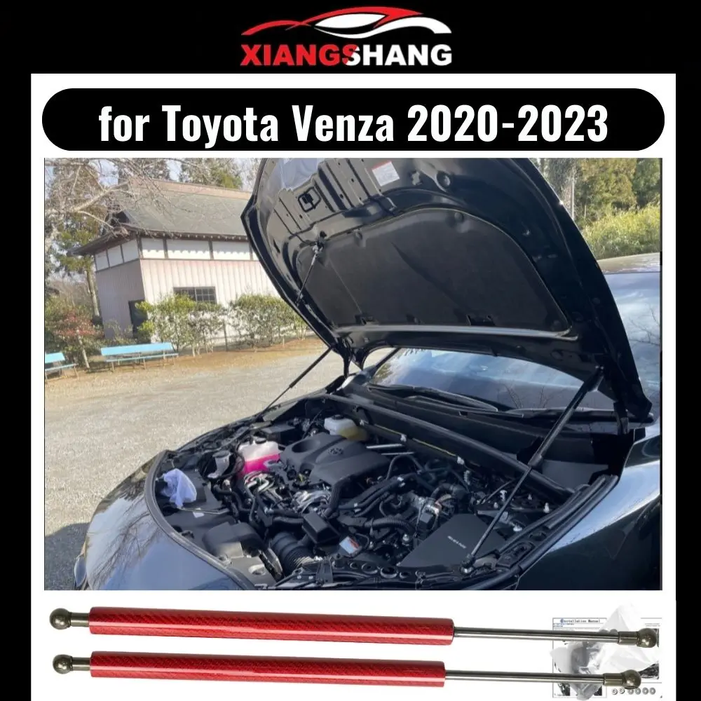 Hood Damper for Toyota Venza / Harrier XU80 2020- Gas Strut Lift Support Front Bonnet Modify Gas Spring Shock Absorber