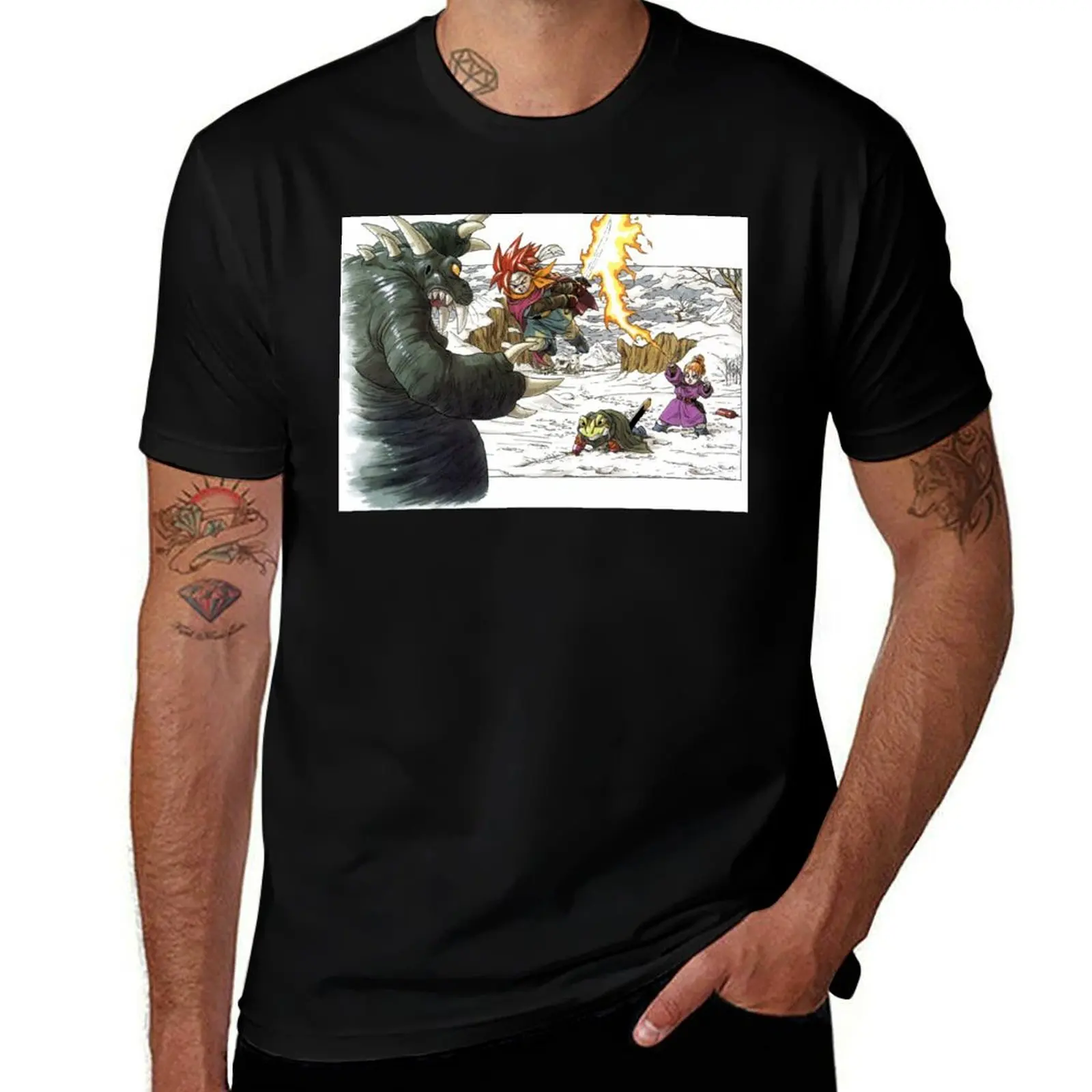 

Chrono Trigger T-Shirt man t shirt heavy cotton man t shirt cotton high quality T-Shirt