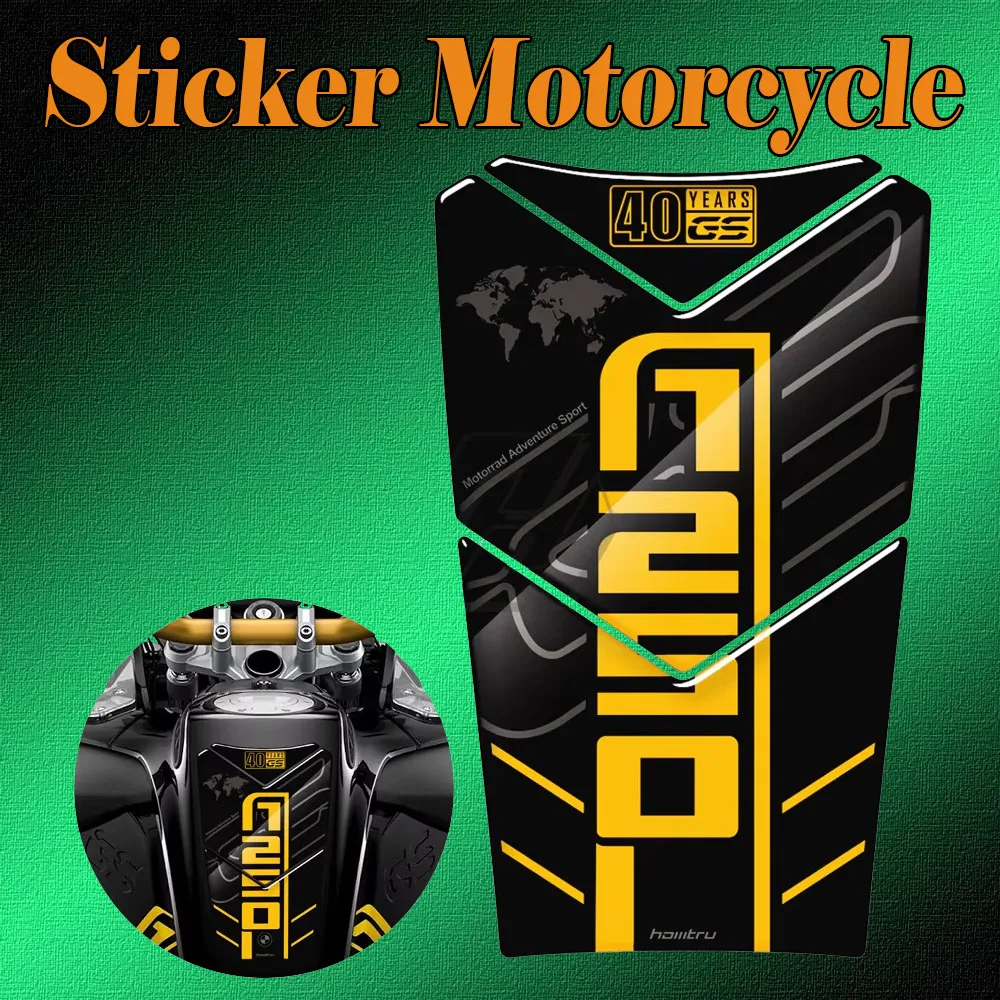 

For BMW R1250GS Adventure Triple Black 2020 2021 Motorcycle Gas Tank Pad Protection Decals