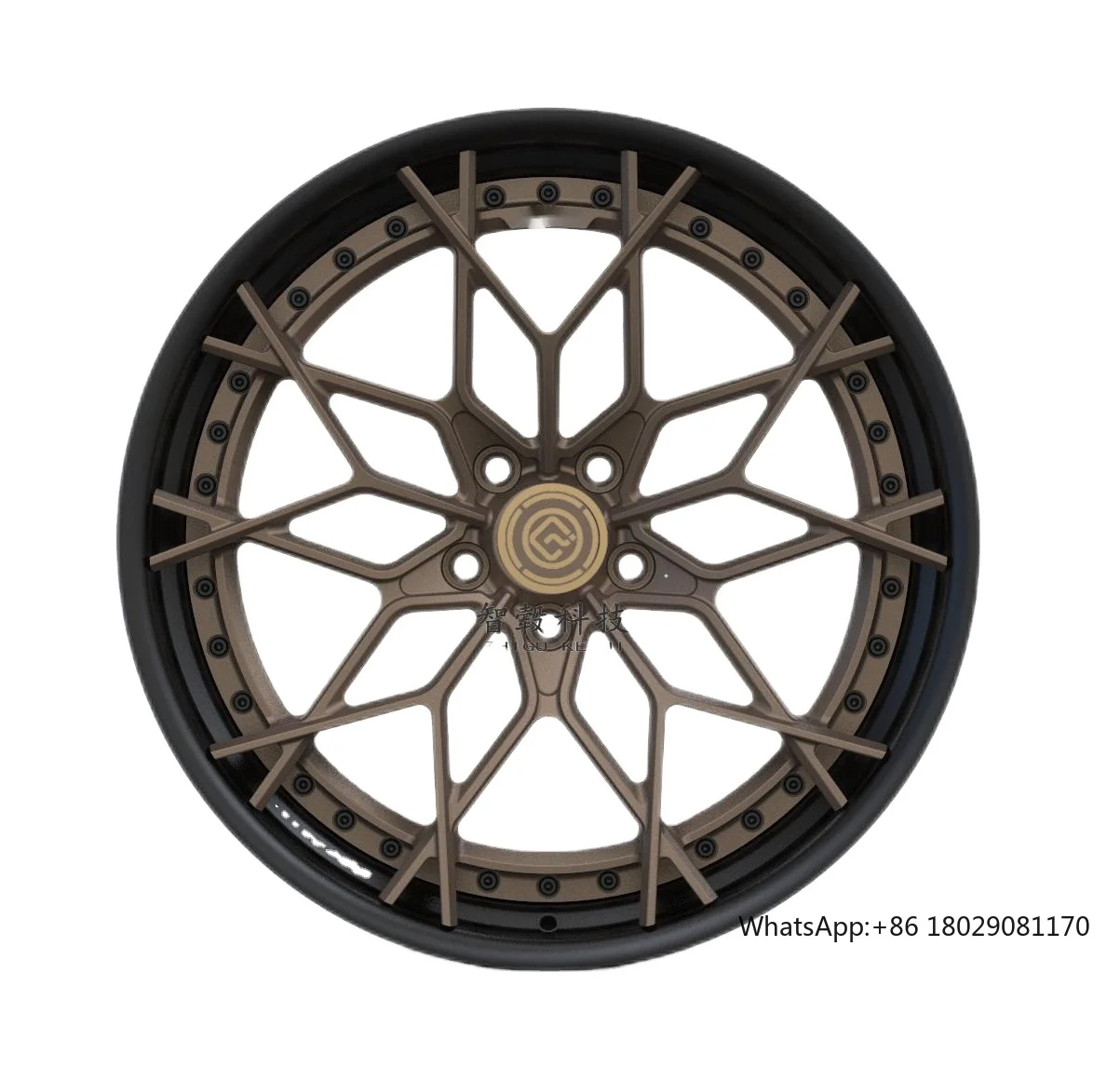 

Factory direct sales two-piece aluminum alloy wheels forged wheels 21 22 23 24 inch pcd 5x130 5x112 wheels