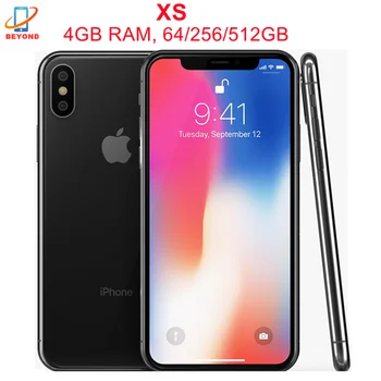Apple iPhone XS 64GB/256GB ROM Originální 5,8 12 nejlepší prodej iPhone XS 128GB - №1