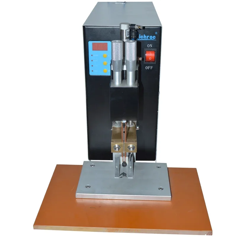 

Pneumatic Spot Battery Welding Machine Lithium Battery Two-Point Type Spot Welder Small Handheld DIY Battery Touch Welder 220v
