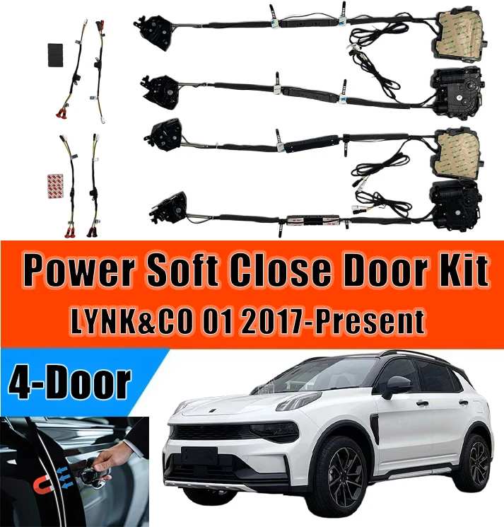 Xcar for LYNK&CO 01 2017-Present Car OEM Automatic Soft Close Door Electric Suction Kit Auto Power Closing