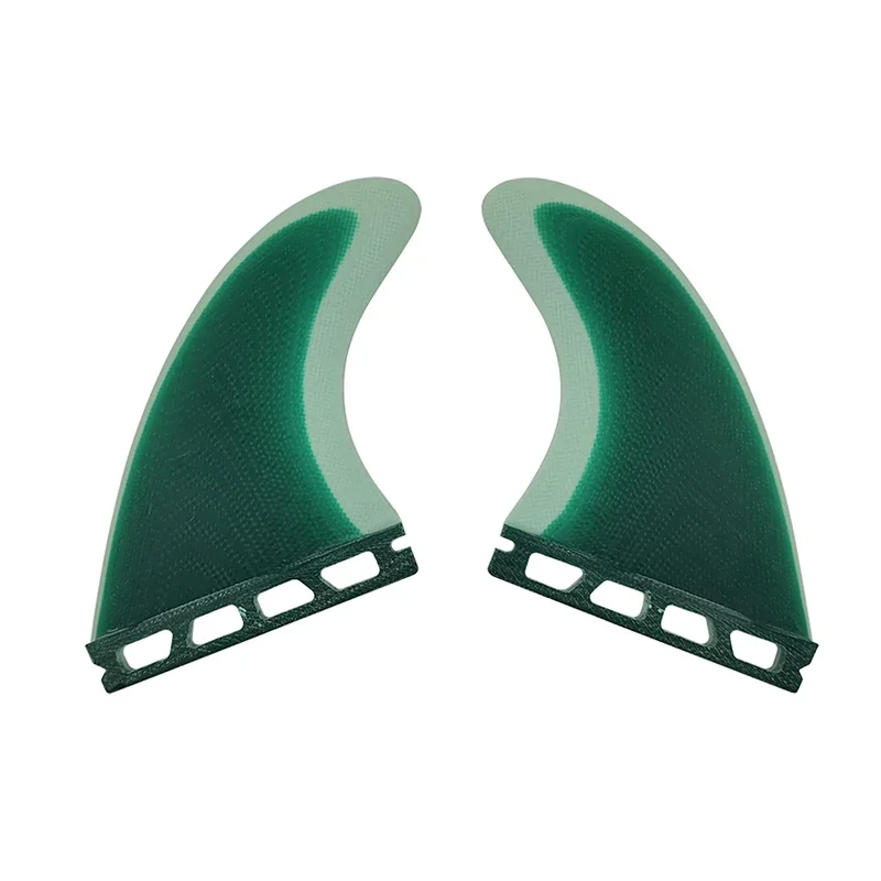 Twin Fins G5  Keel Surfboard Fins High Performance Fiberglass Core Single Tabs Twin Fins Set M Surf Fin Twin Keels