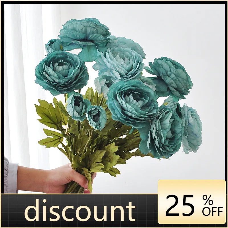 

LH artificial flower peony living room entrance ornament fake flower wedding simulation flower