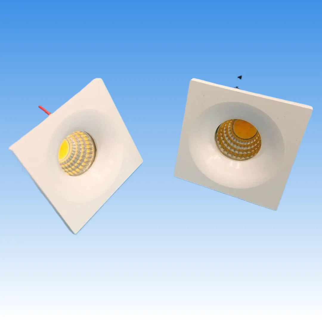 Cob Cabinet with spring 12pcs  Dimmable Plafond Downlight 3W Ac85-265V Dc12V Encastré Led Spot Light L