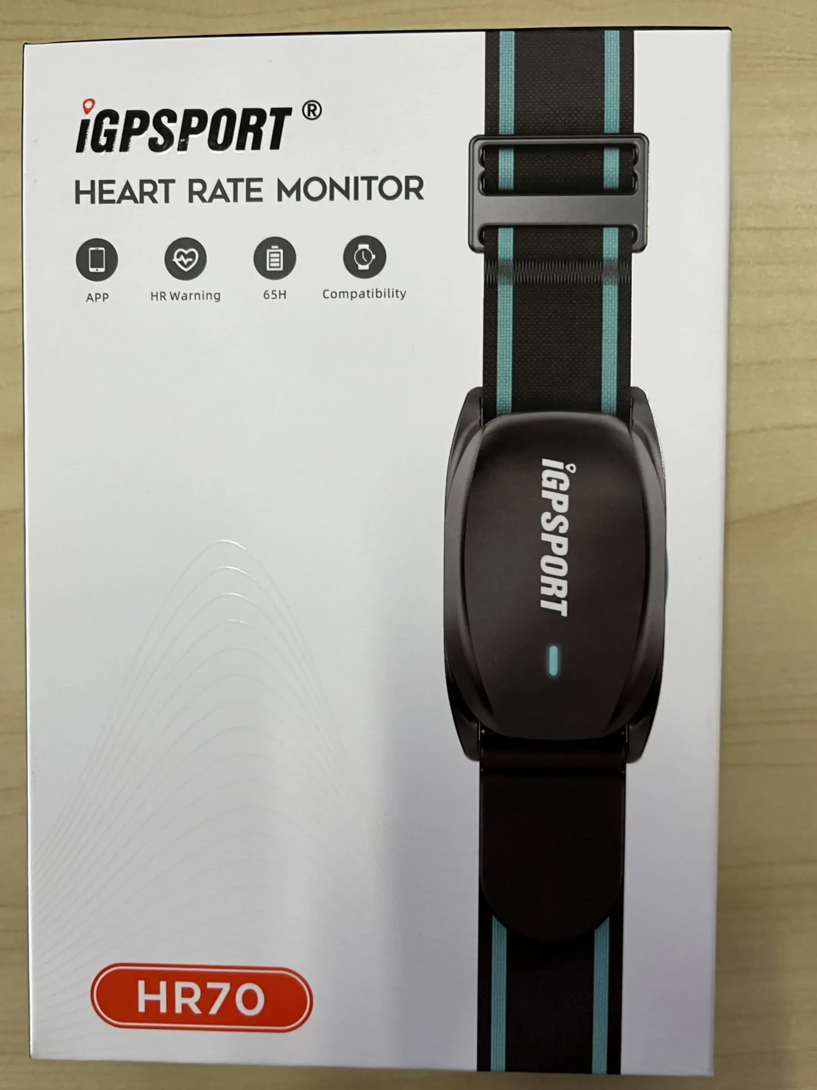 AliExpress iGPSPORT 65 Hours Heart Rate for Arm Monitor HR70 ANT+ BLE 5.0 Outdoor Sports Fitness Running MTB Road Cycling Bicycle Computer