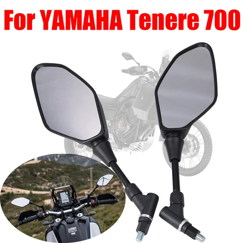 Espejos retrovisores laterales, accesorios para YAMAHA Tenere 700, XTZ, XTZ700, XTZ690, T7, T700, XT700Z
