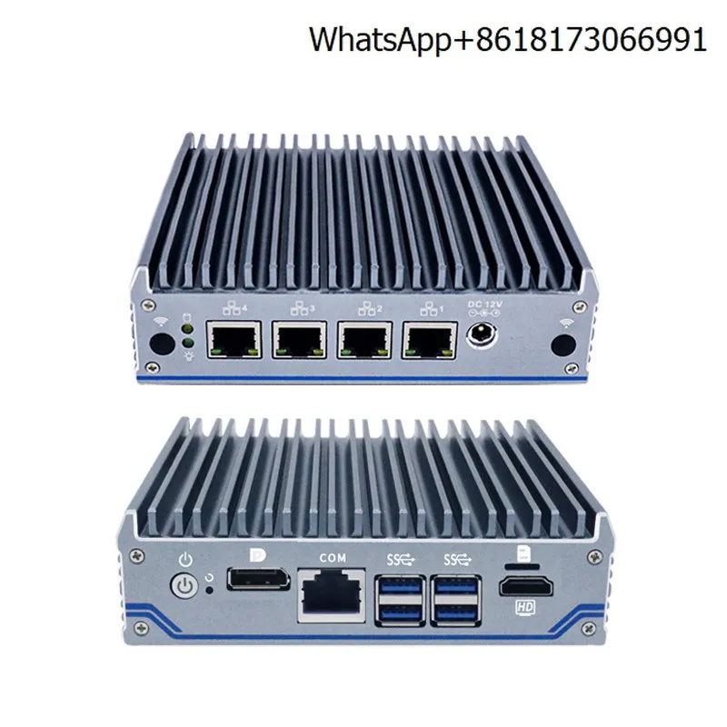 N1041 J4125 Mini Computer Small Host Embedded Micro Office Computer Low Power New