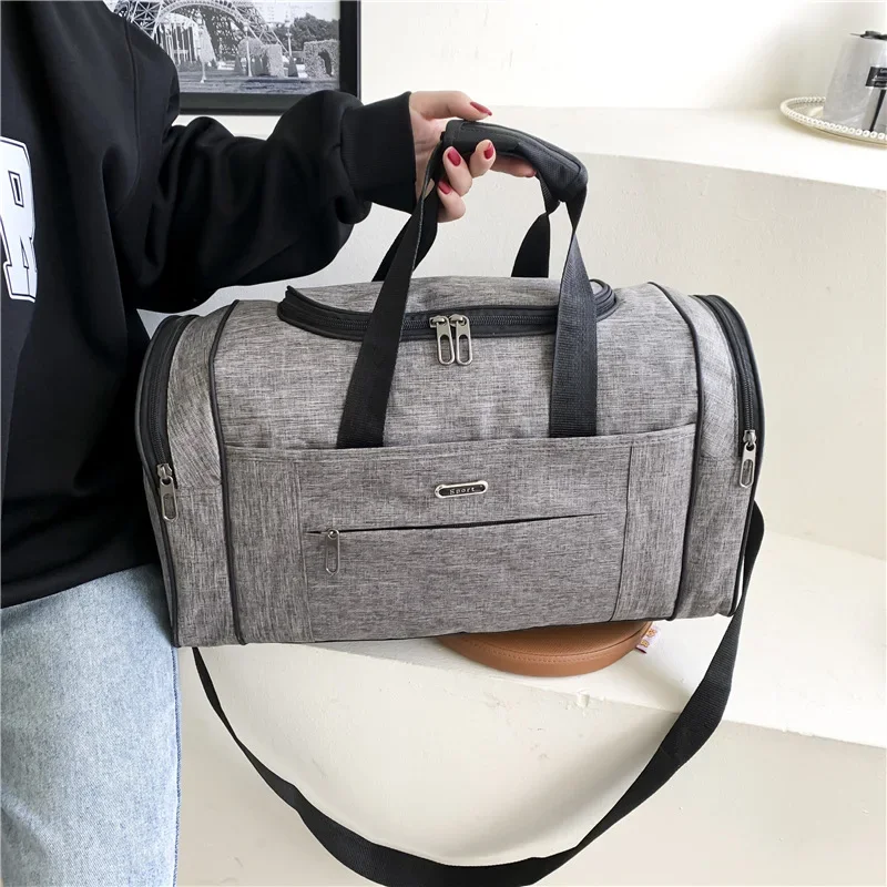 Oxford Waterproof Men Travel Bags Hand Luggage Big Travel sac Business Large Capacity Weekend Duffle Travel Bag Fitness bolsa 가방