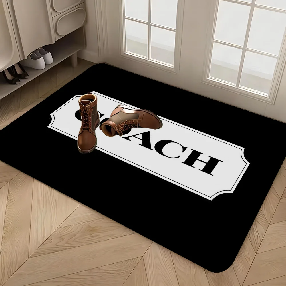 Fashion C-Coach Entrance Door Mat Nordic Style Bedroom Living Room Doormat Home Balcony Anti-Slip Modern Home Decor #5