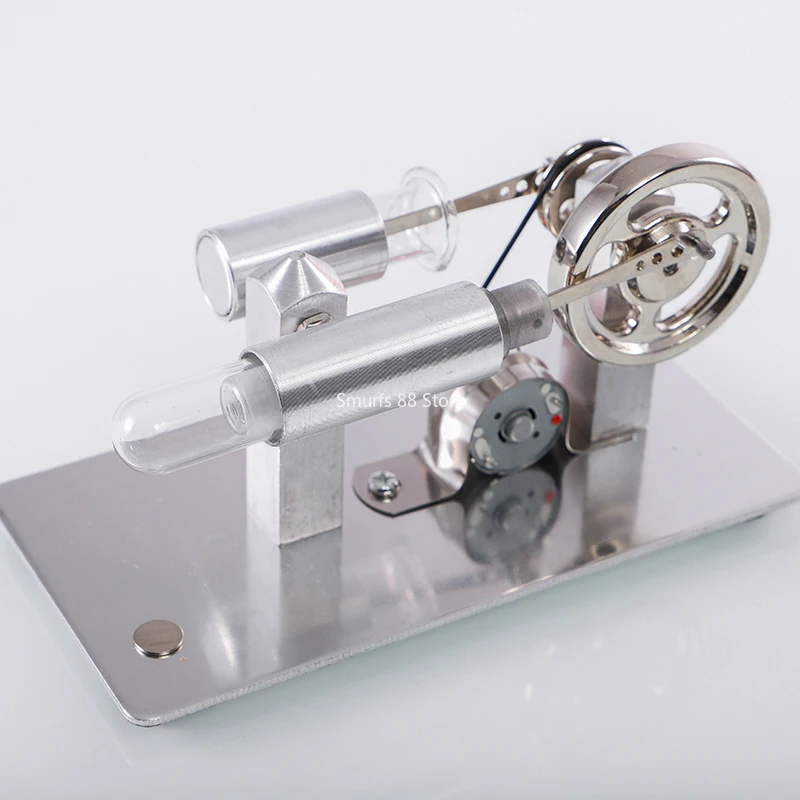 Modèle de moteur Stirling, générateur métallique, moteur à vapeur, expérience physique, fabrication scientifique, jouets d'invention, modèle cadeau