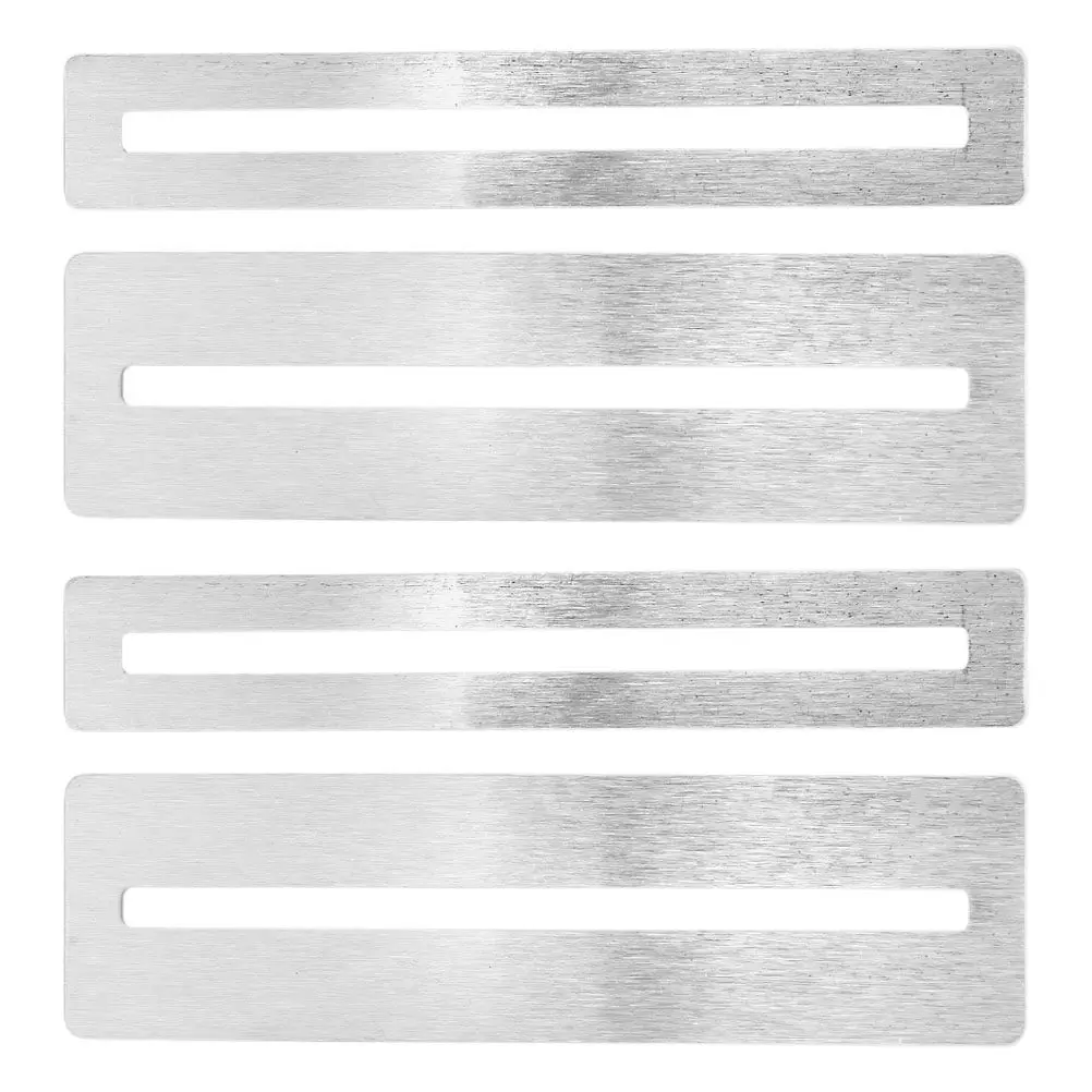 4Pcs Guitar Parts Guitar Fret Protector Metal Fingerboard Guards Fret Polishing Dressing Maintenance Tool Luthier Kit