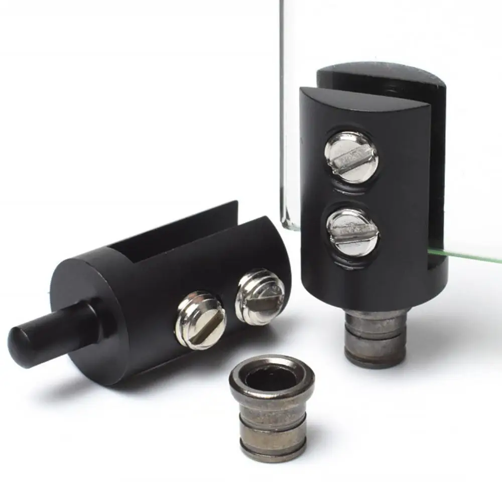 

2 шт., прочная несущая способность, петли для стеклянных дверей, цилиндрический гладкий вал, стеклянная переворачивающаяся петля, медь, подходит для 3-8 мм