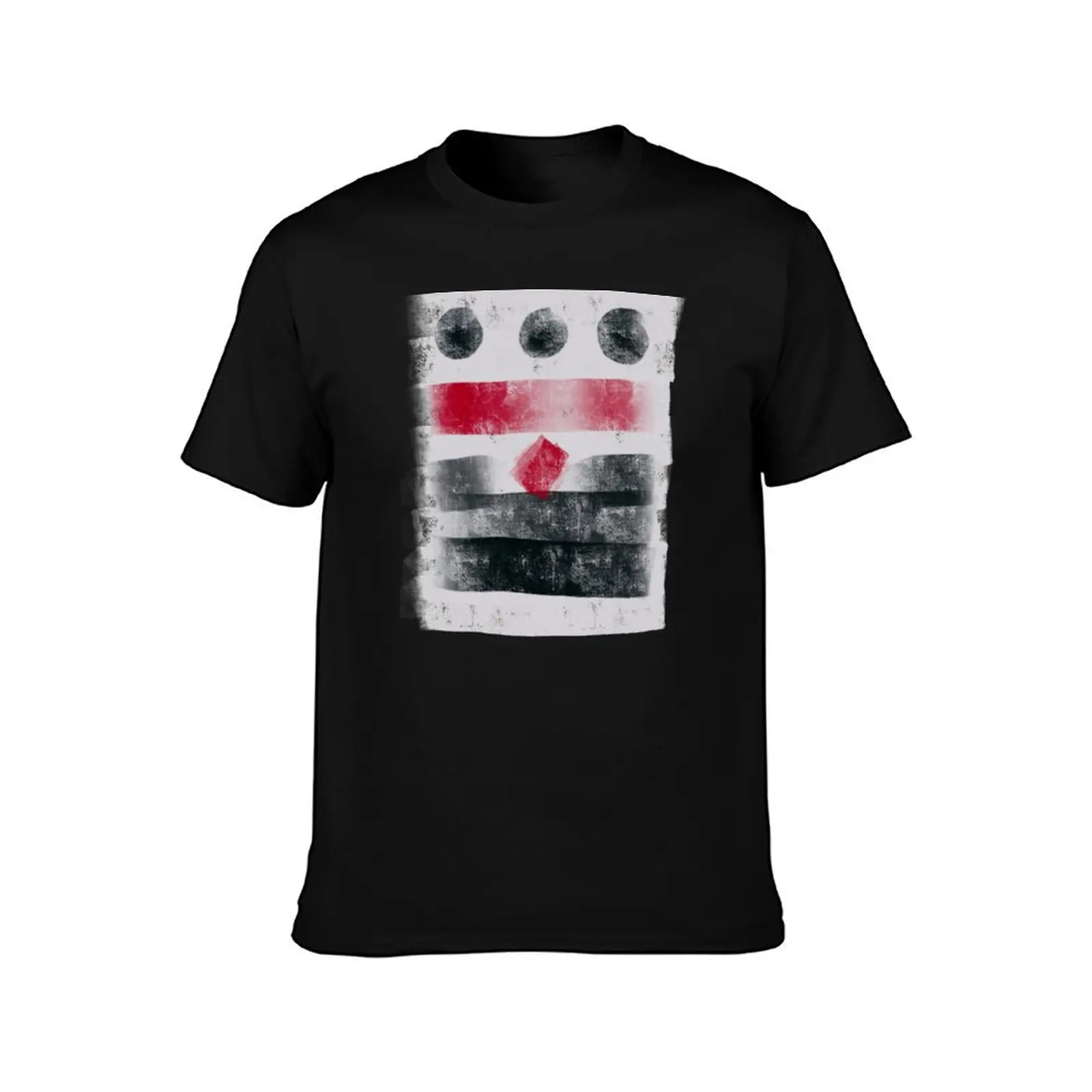 Big Muff Guitar Effect Pedal Impressionist Painting T-Shirt Big Size Simple T-Shirt