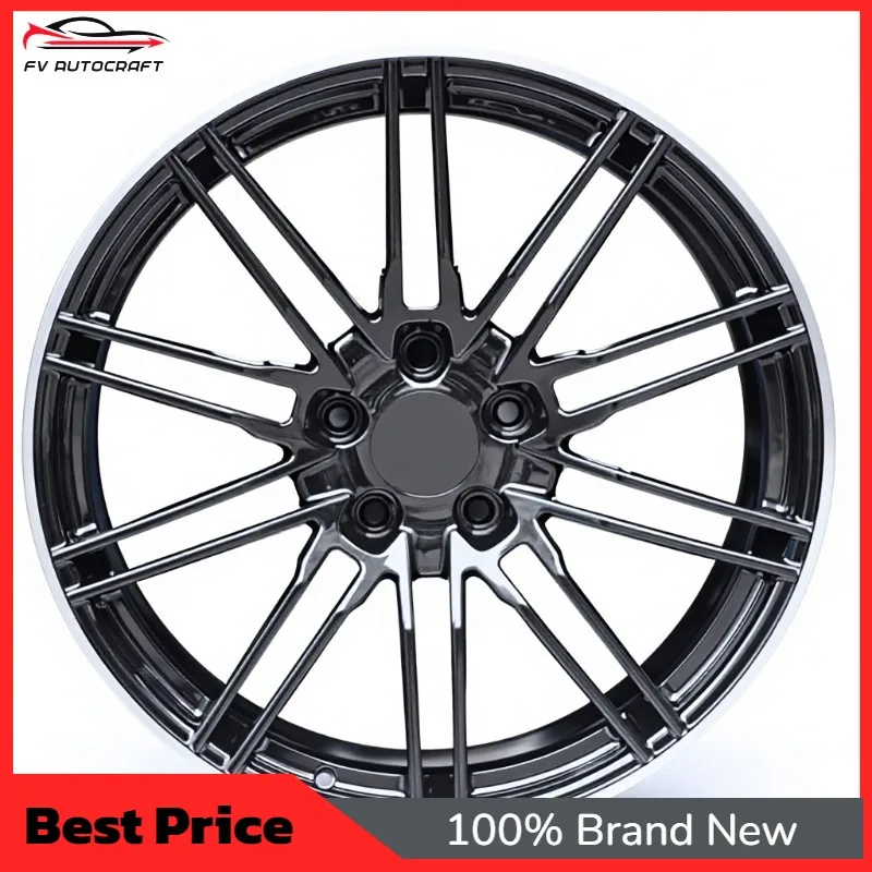 【2026】[Customized/Bulk] 16-26inch Forged Wheel Rims Multi Spoke Universal Fitment High-End Aluminium Alloy 30mm Black Finish New