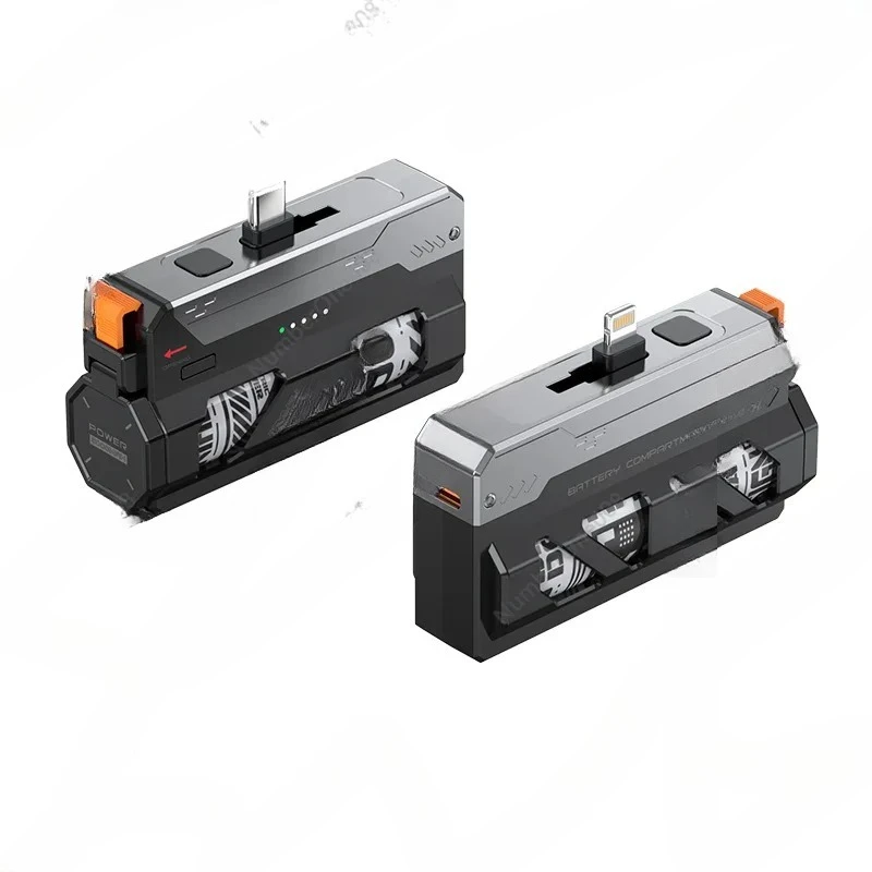 Portable Power Bank with Rechargeable Battery Case Compact and Lightweight Mobile Charger