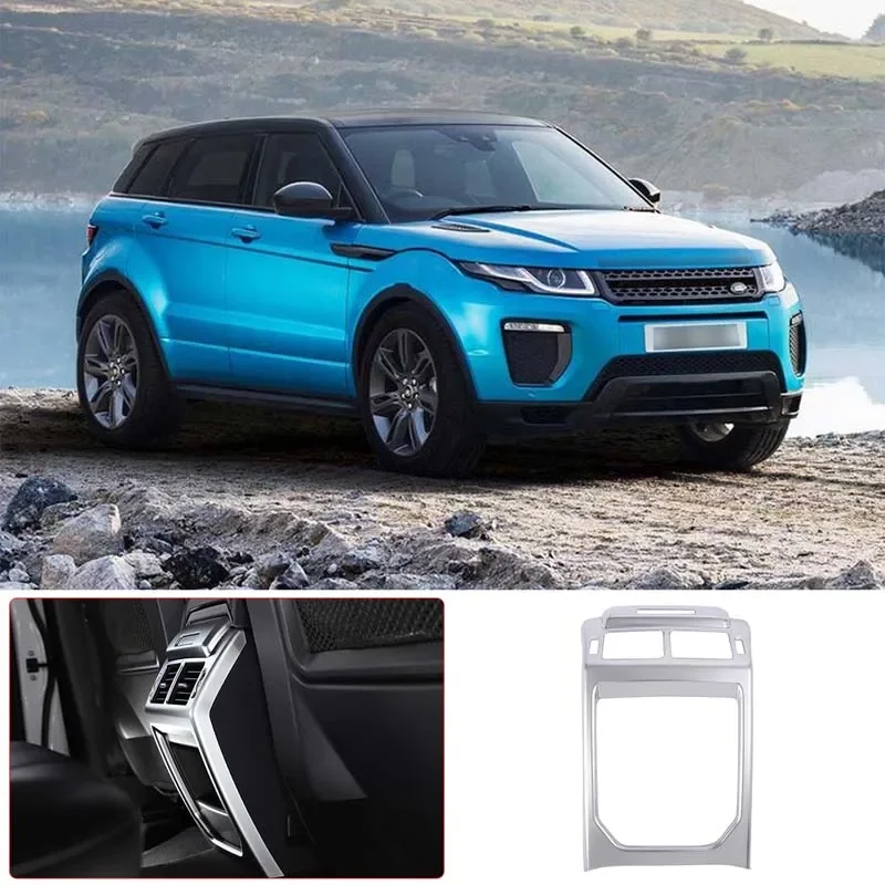 

For 2014-2018 Land Rover Range Rover Evoque ABS car rear air conditioning air outlet anti-kick mask sticker interior accessories