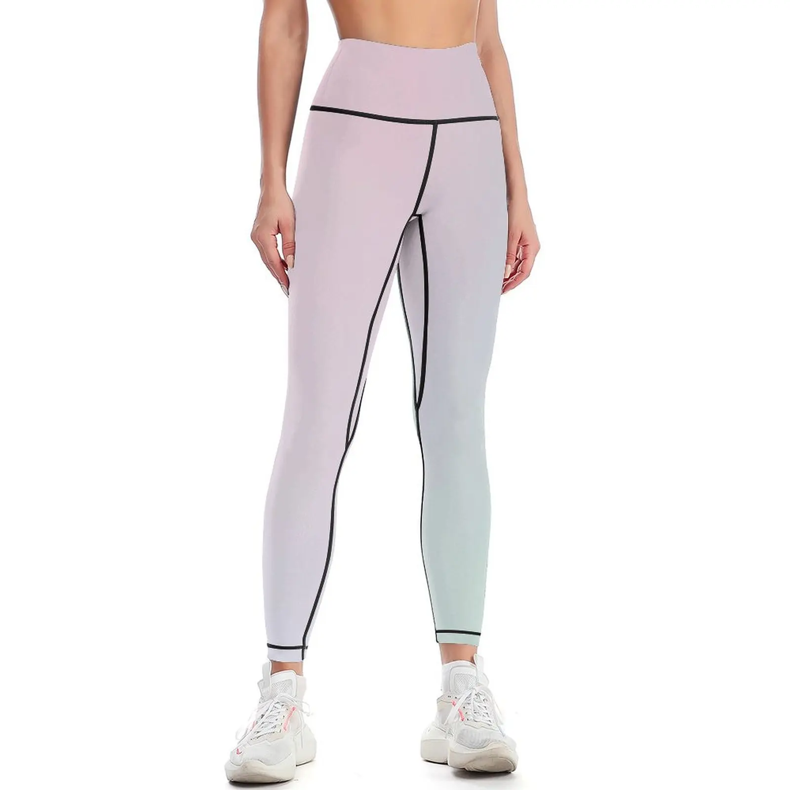 

Pastel Gradient 2 Leggings joggers for gym clothing Womens Leggings