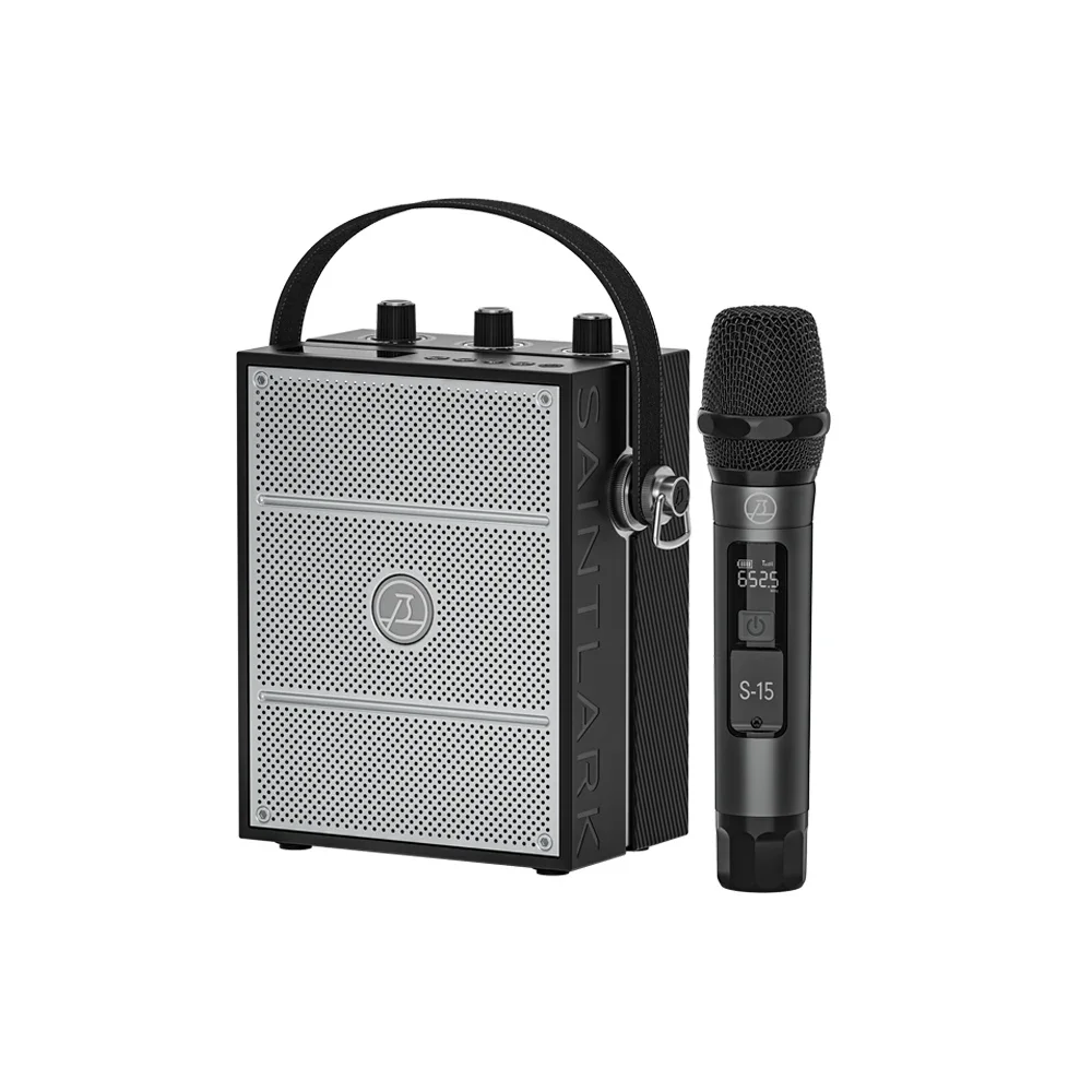 Saintlark S7 30w Power Bluetooth 5.3 Voice Amplifier Portable PA system for Teachers with wireless MIC