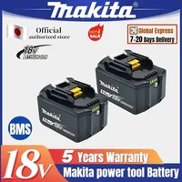 Original 18V makita TW251D   Li-Ion Battery 6Ah/5Ah/3Ah  For Makita  LXT BL1830 BL1815 BL1860 BL1840  BL1850  TD251DZ