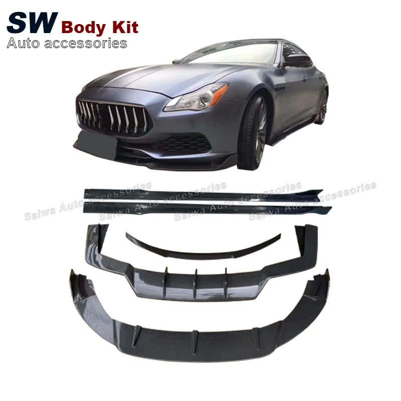 Quattroporte High Quality Carbon Fiber Performance kit For Maserati Quattroporte 2010-2017 With Upgraded Aerodynamic Body kit