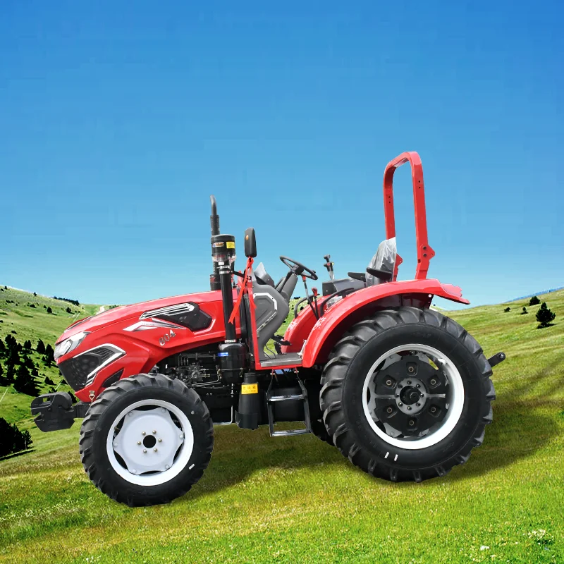 Multifunctional Mini Farm Tractors 4WD 4x4 Diesel Wheel Tractor 80hp-120hp Rated Power 20hp-200hp Pump Cheap Farm Engine Gearbox