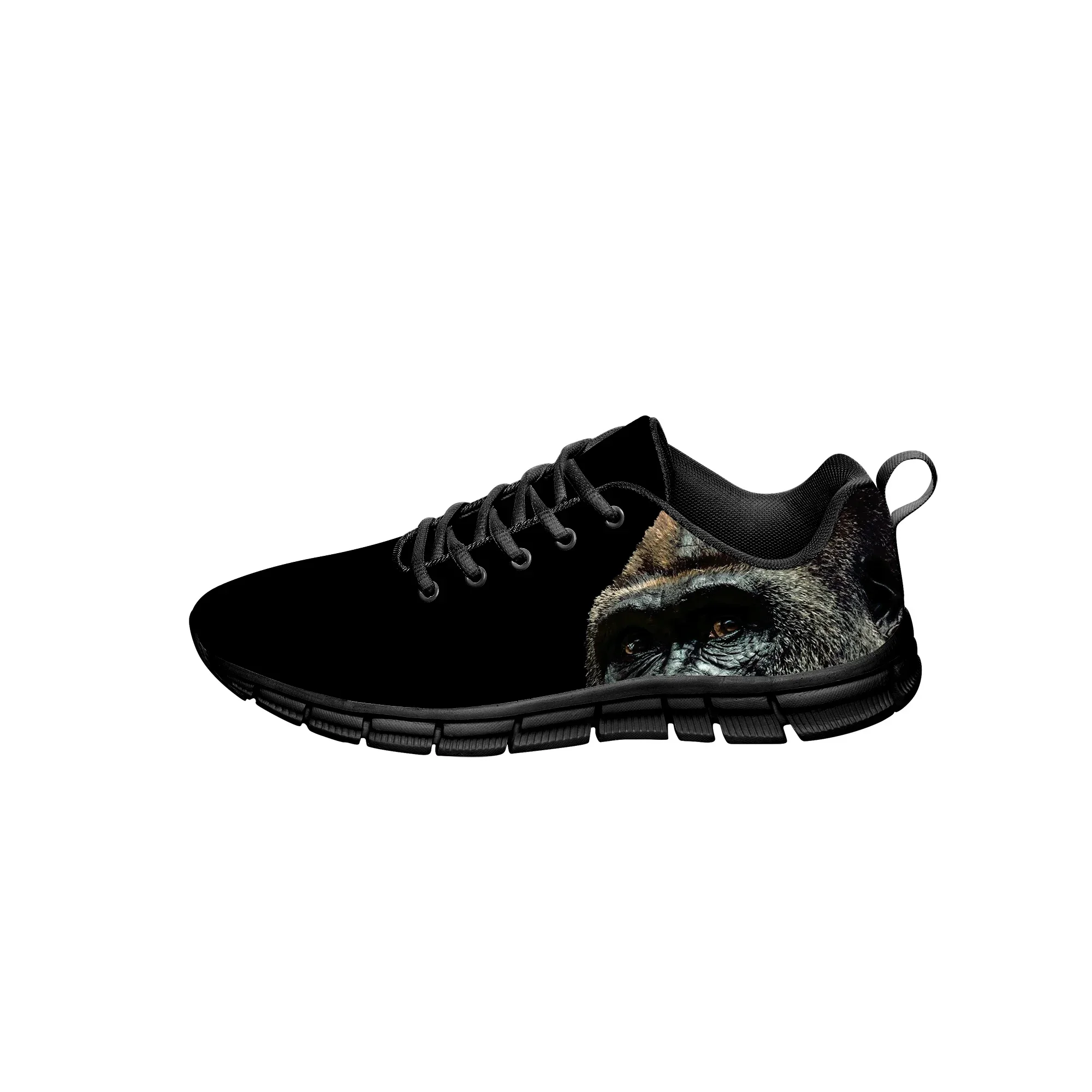 

Funny Monkey Gorilla Pattern Sneakers Mens Womens Teenager Fashion Casual Shoes Canvas Running 3D Printed Shoes Lightweight shoe