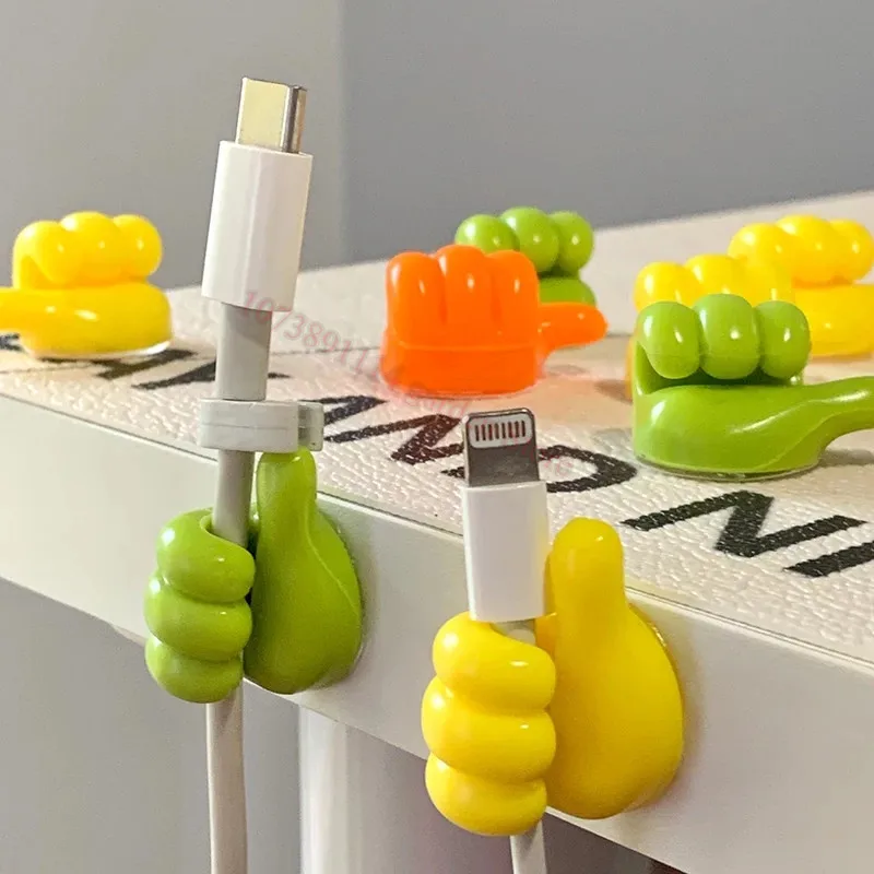 

Thumb Wall Hanger hook self adhesive Multifunctional Clip Holder for Keys Tower Organizer Strong Hook Data Line Holder hanging