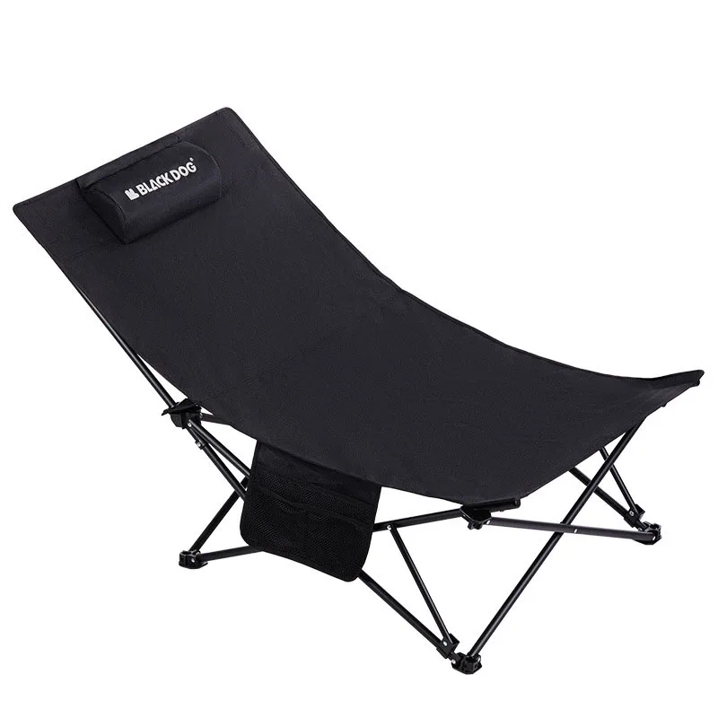 Blackdog Outdoor Klappbarer Liegestuhl Angelstuhl mit Baumwollkissen Nickerchenstuhl Home Freizeit Lazy Chair Tragbare Aufbewahrung Camping – Detail 6