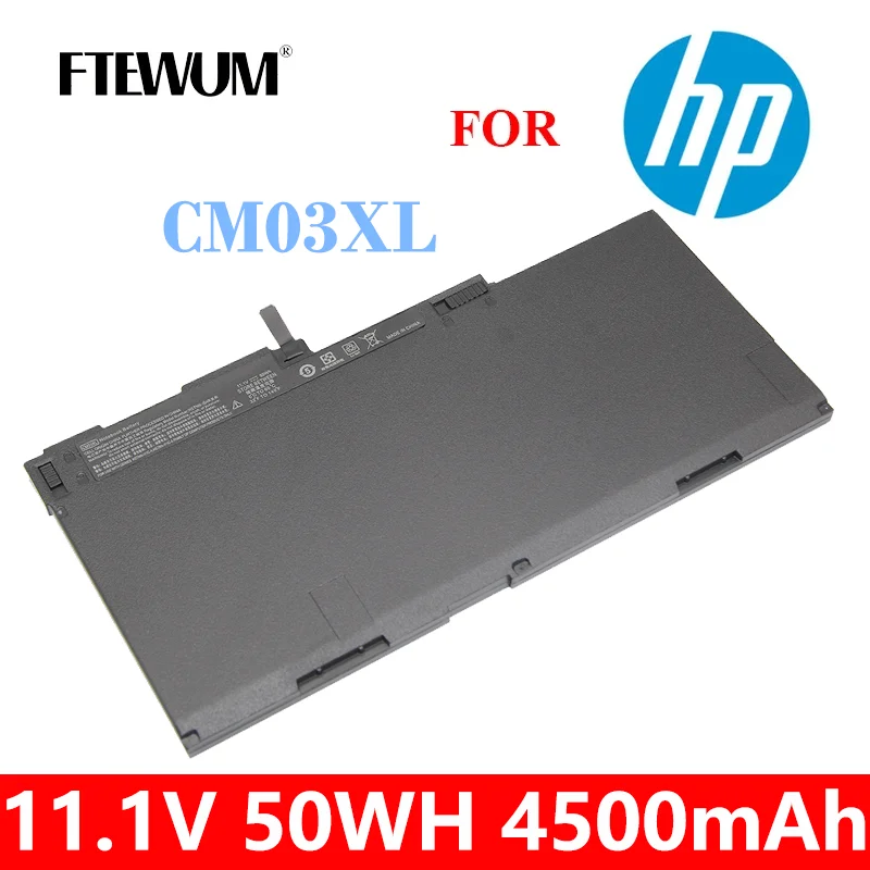 11.1V 4500mAh 50Wh CM03XL Laptop Battery for HP EliteBook 840 845 850 740 745 750 G1 G2 Series HSTNN-DB4Q HSTNN-IB4R LB4R