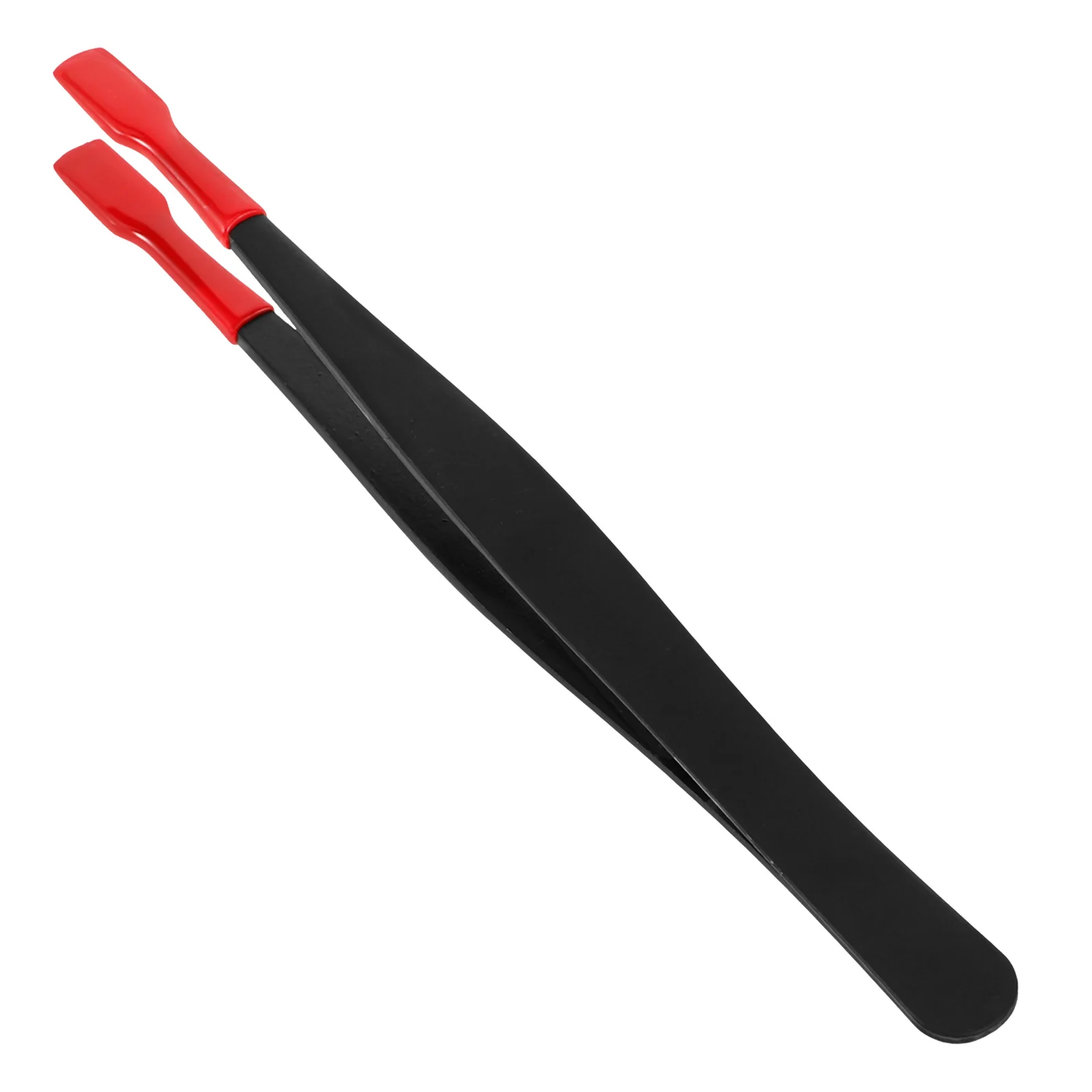 Stainless Steel Stamp Tweezers Professional Craft Tweezer for Precision Work Multi-Use Metal Tool for Stamps Collecting Supplies