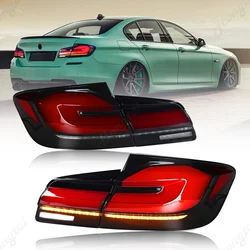 2011-2017 BMW 5 시리즈용 LED 다이나믹 테일 라이트 어셈블리, 백업 라이트, 브레이크 라이트, 520i, 530i, 535i, 535d, 550i, F10, F18