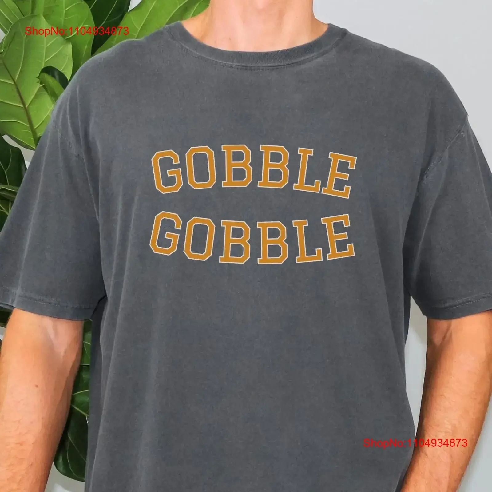 Gobble تي شيرت مضحك الشكر متعة ريترو الخريف Crewneck تركيا إقتباس كلية أعلى صديقها خمر غسلها موضة عادية