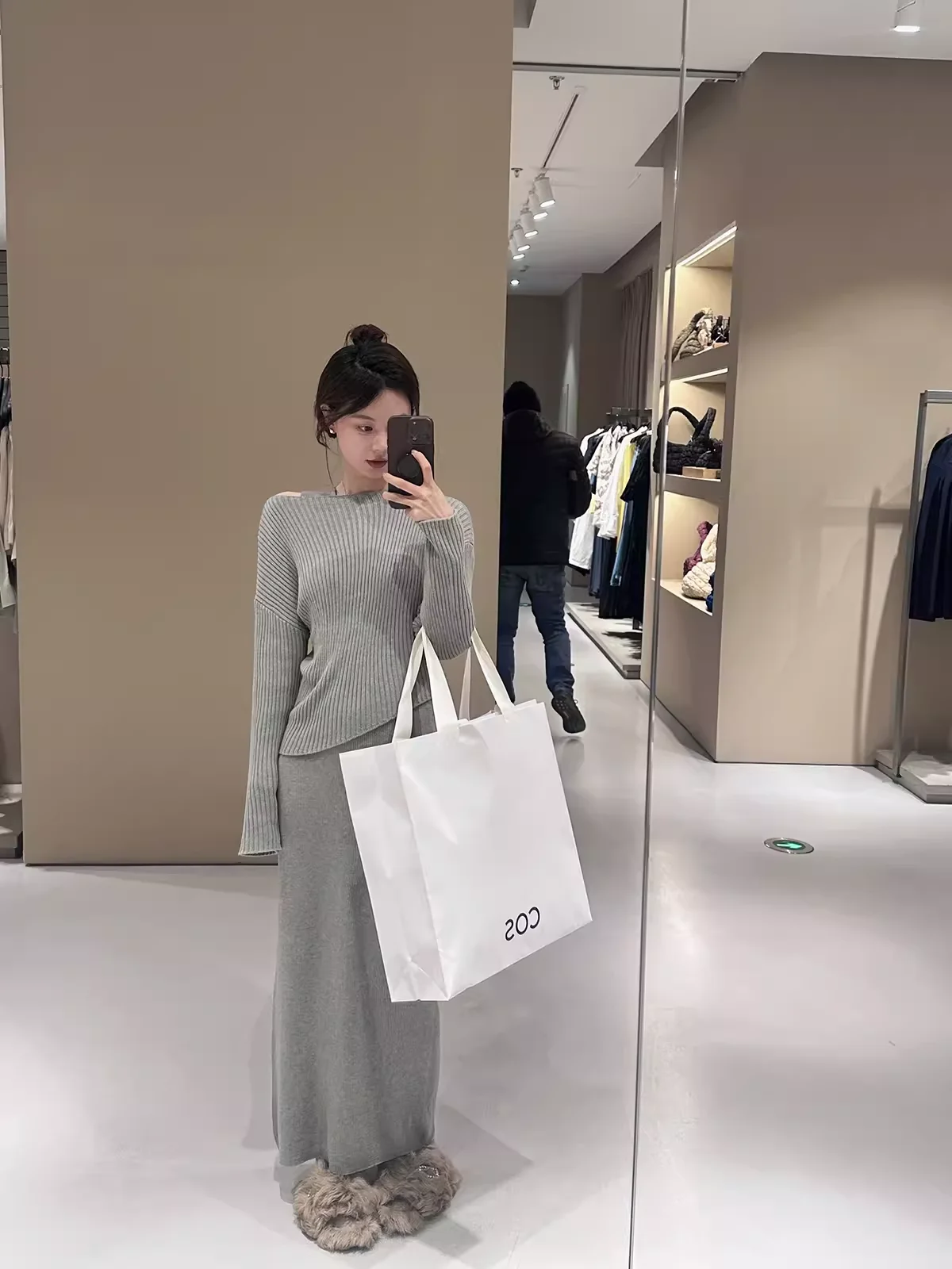 

Seeyouiceland tersun Artistic Lazy Daily Вязаный комплект ey Mist Новый сезон Шерстяная женская весенняя коллекция Faion