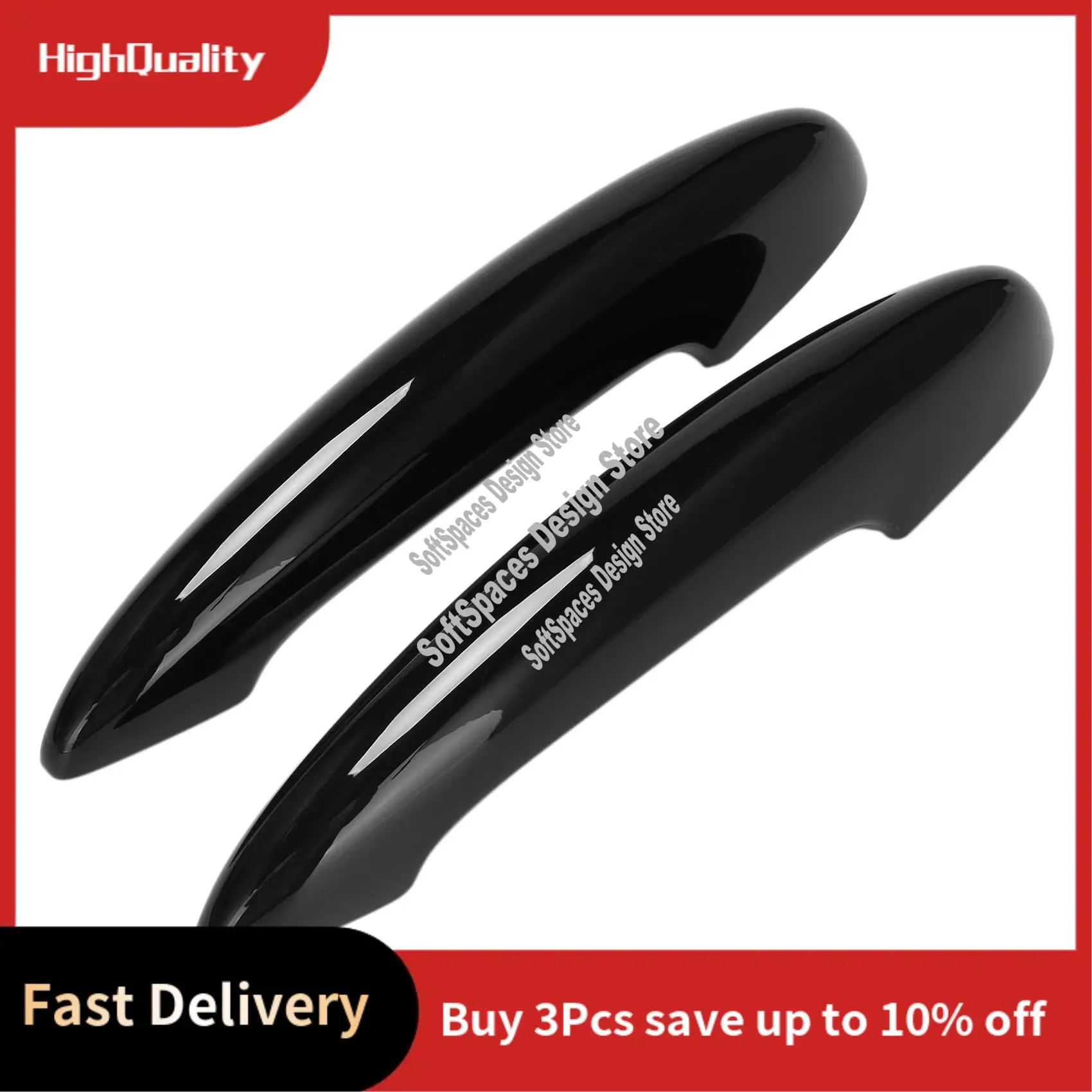 A51M-4 Pcs/Set Car Door Handle Covers Trim Fits For MINI R60 COUNTRYMAN Cooper S 11-16 Modles