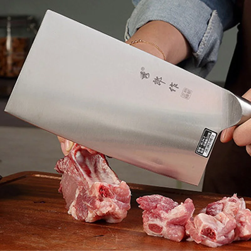 

Chinese Chef Knife Kitchen Knives Professional Butcher Knife Sharp Cleaver Knives Meat Slicing Knife hunting knife Cooking Tools