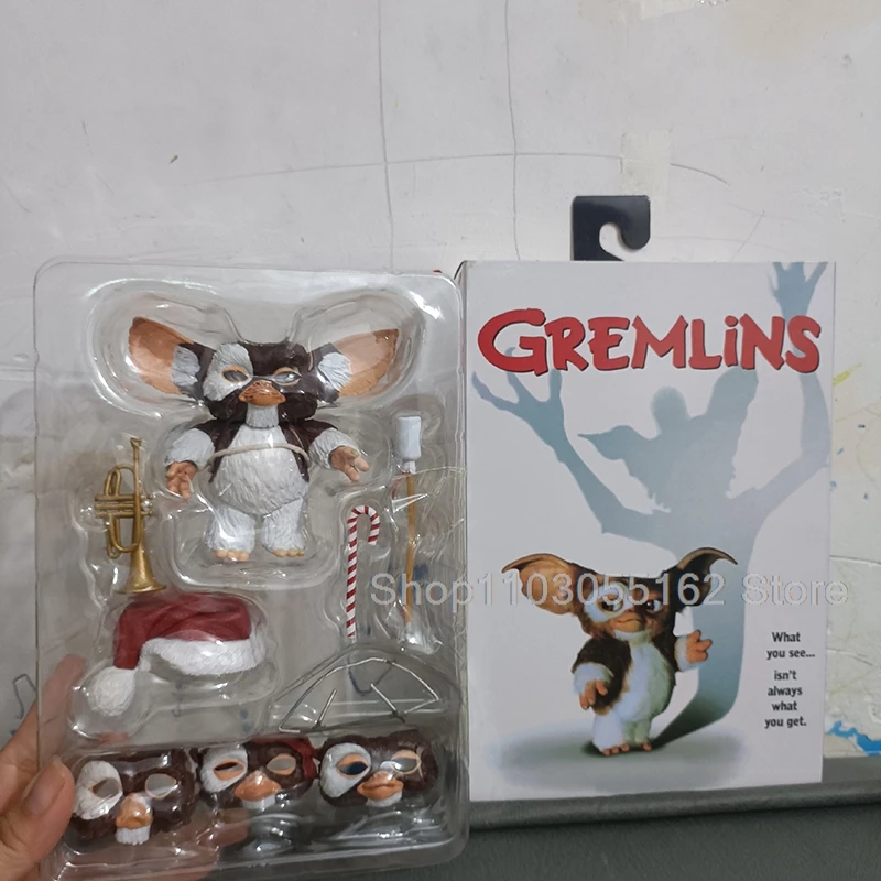 NECA New Movie Gremlins Christmas Edition Gremlins Action Figure Collectible Gremlins Anime Toy Model Birthday Gift