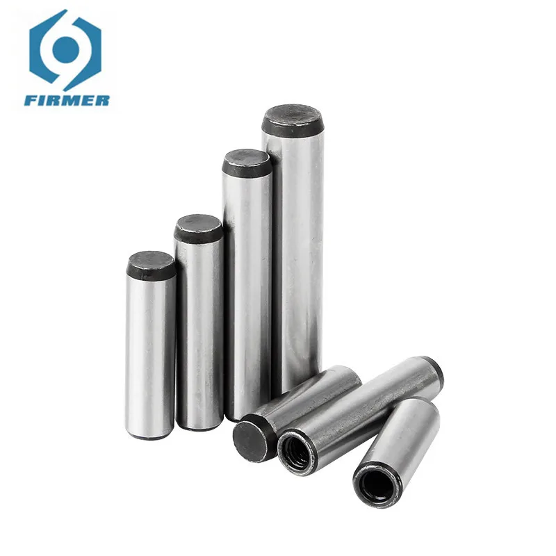 GB120Φ16 Series 20 Pieces of Internal Threaded Cylindrical Positioning Pins Tapping  Pulling Pins Medium Carbon Steel Quenching