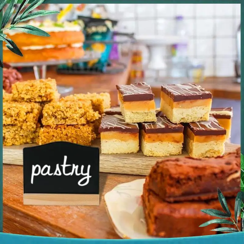 YSS-8 PCS Mini Chalkboard Signs For Chalk Sign,Food Labels Message Board Signs For Party Restaurant Wedding