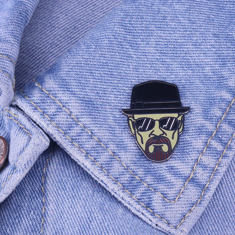 Gentleman Killer Pins BR BA Classic Enamel Pins TV Play Fans Brooches Lapel Metal Badges Denim Clothes Women Pins Gift Wholesale