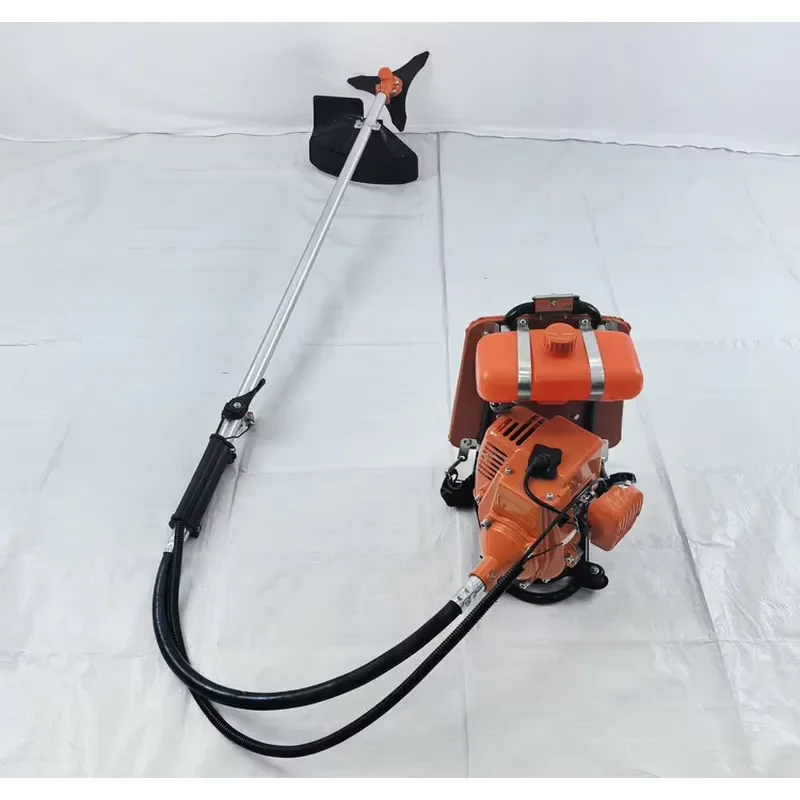 BG328 Backpack Lawn Mower Single-Cylinder Two-Stroke 0.8KW High-Efficiency Grass Trimmer Weeding Brush Cutting Machine